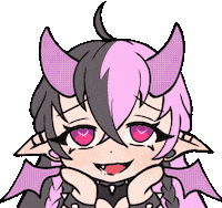 DeviousDrawing love anime kawaii waifu Sticker