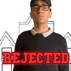 Rejected College Sticker