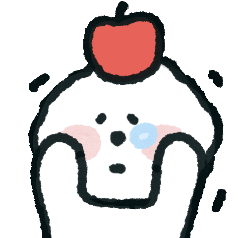 Apple Love Sticker