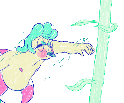 Animation Short Swimming Sticker by Eisprung Animation Studio
