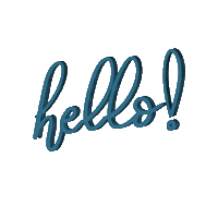 Weekday Hello Sticker