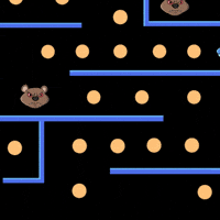 Pac Man Eating GIF by Snek