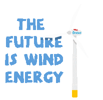 wind turbine Sticker by Ørsted