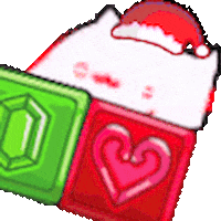 swapetteshowdown game cat christmas xmas Sticker