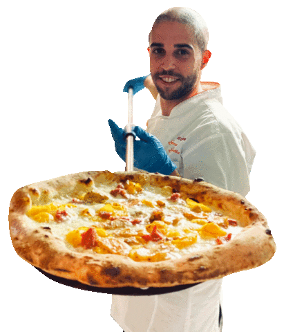 royalpizzaitalia giphyupload food wow cool Sticker