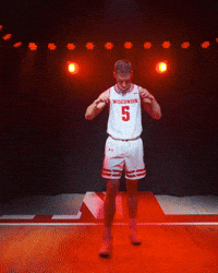 Badgers Basketball GIF by Wisconsin Badgers