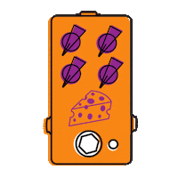 Guitar Pedals Sticker by JHS Pedals