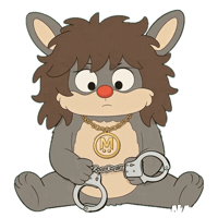 Bad Boy Oops Sticker