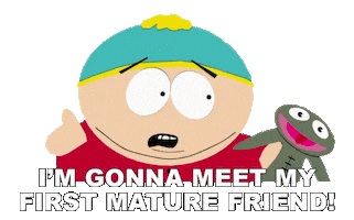 New Friends Cartman Sticker by South Park