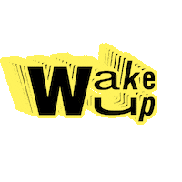 Wake Up Sticker by postmen