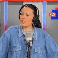 Antonella Elia Wow GIF by RDS 100% Grandi Successi