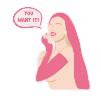angelinafox love pink mood vibe Sticker