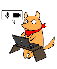 Dog Pate Sticker by Cuidate DAE FAU UCHILE