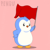Red Flag No GIF by Pudgy Penguins