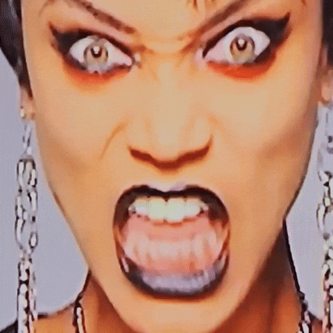 Tongue Goth GIF