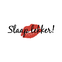 Slaap Lekker Sticker by Mama Sharon