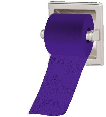 Toilet Paper Shopping Sticker