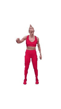 laceystonefitness happy dance dancing fitness Sticker