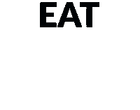 Dallas Texas Eating Sticker