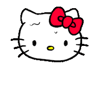 hello kitty Sticker by deladeso