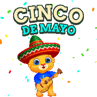 May 5Th Cinco De Mayo Sticker by Lucas and Friends by RV AppStudios