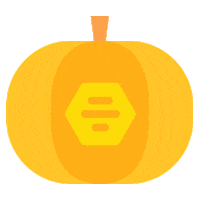 Halloween Orange Sticker by Bumble