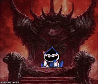Throne Deltarune GIF