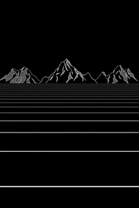 black and white art GIF by samer_fouad.psd