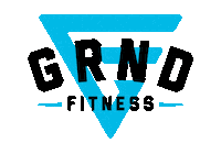 GRNDFitness rise and grind grnd grndfitness grnd fitness Sticker