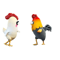cocodancecenter dance dancing chicken coco dance center taniecbrzeg Sticker