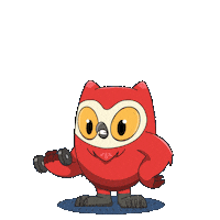 Fitness Exercising Sticker by birb