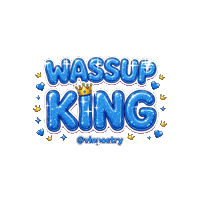 My King Sticker
