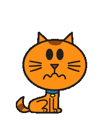 Cat Sticker Sticker by joeyahlbum