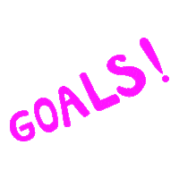 Goals Sticker by popsugar