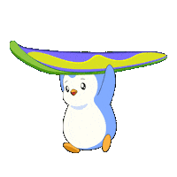 Happy Spring Break Sticker by Pudgy Penguins