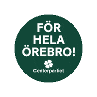 Orebro Sticker by Centerpartiet
