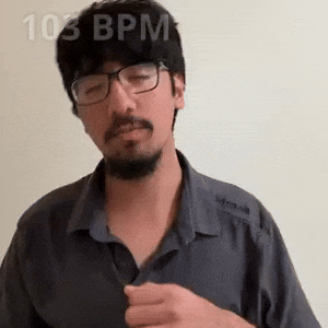 103 bpm
