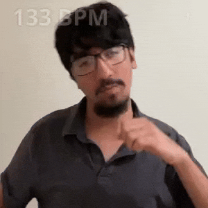 133 bpm