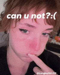 Sad Can You Not GIF