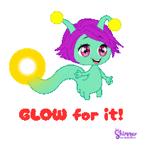 Awesome Lets Go Sticker by ShimmertheGlowworm