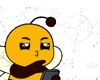 Question Mark What Sticker by Plan Bee Studios