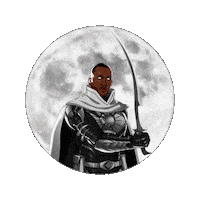 Blood Moon Sword Sticker by Marvel Studios