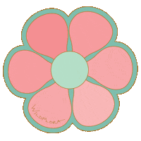 Flower 70S Sticker by Wildflora LA