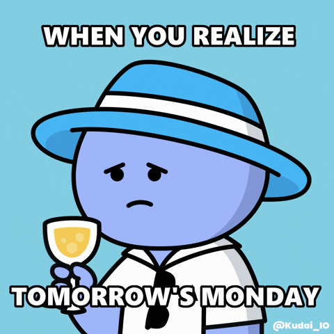 Sunday Night Weekend GIF by Kudai