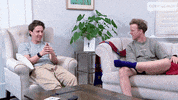 Adam Laughing GIF by Gogglebox Australia