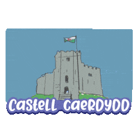 Cardiff Castle Sticker