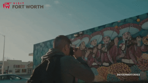 Public Art Mural GIF by Visit Fort Worth
