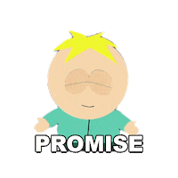I Swear Butters Sticker by South Park