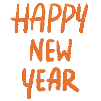 Happy New Year Neujahr Sticker