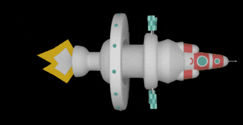 Flying Solar Power GIF by Big Lizard